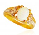 22k Gold Designer Opal Ring  - Click here to buy online - 493 only..