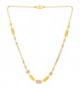 22kt Gold Fancy Necklace Chain - Click here to buy online - 2,099 only..