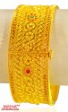 22Kt Gold Designer Kada 1pc - Click here to buy online - 5,440 only..