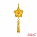 Click here to View - 22Kt Gold Fancy Floral Pendant 