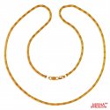 22K Gold 22 Inches Chain - Click here to buy online - 752 only..