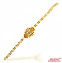 22K Gold Ladies Bracelet - Click here to buy online - 1,205 only..