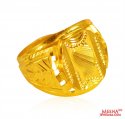 22 Karat Gold Mens Ring - Click here to buy online - 664 only..
