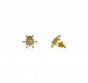 22 Kt Gold Fancy Earrings - Click here to buy online - 452 only..