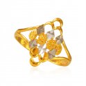 22k Gold Two Tone Ladies Ring - Click here to buy online - 284 only..