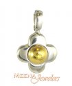 White Gold Pendant - Click here to buy online - 450 only..
