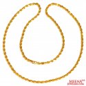 22 Kt Gold Fancy Chain  - Click here to buy online - 4,181 only..