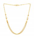 22kt Gold Fancy Chain for Girls - Click here to buy online - 1,907 only..