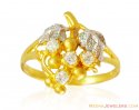 22k Fancy Signity Stone Ring - Click here to buy online - 450 only..
