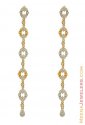 Long Fancy Earring ( 22k gold) - Click here to buy online - 2,001 only..