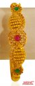 22K Gold  kada with colored stones - Click here to buy online - 1,867 only..