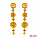 22K Gold  Earrings - Click here to buy online - 1,830 only..