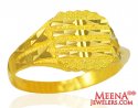 22 Karat Gold Mens Ring - Click here to buy online - 528 only..