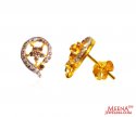 22kt Gold Earrings  - Click here to buy online - 577 only..