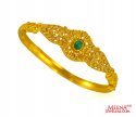 22 Kt Gold Color Stone kada - Click here to buy online - 1,646 only..