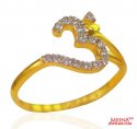 22K Gold Fancy Ring - Click here to buy online - 312 only..