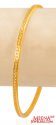 22Kt Gold CZ Bangle (1 pc) - Click here to buy online - 1,128 only..