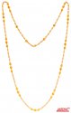 22Kt Gold and Pearls Long Chain