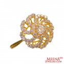 22Kt Gold and CZ Fancy Ring