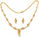 22kt Gold Light Necklace Set - Click here to buy online - 2,247 only..
