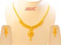 22Kt Gold Necklace Set