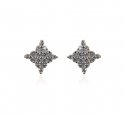 18K Gold Diamond Ladies Earrings - Click here to buy online - 1,713 only..