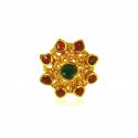 22K Gold Floral Ring - Click here to buy online - 1,165 only..