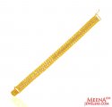 22Kt Gold Two Tone Bracelet - Click here to buy online - 3,757 only..