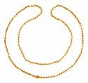 22 Karat Gold Holy White Tulsi Mala - Click here to buy online - 741 only..
