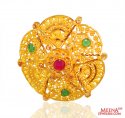 22 kt  Gold Ladies Ring - Click here to buy online - 1,165 only..