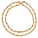 22Kt Gold White Tulsi Mala - Click here to buy online - 1,710 only..