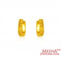 22K ZigZag ClipOn Earrings - Click here to buy online - 419 only..