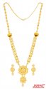 22kt Gold Light Necklace Set - Click here to buy online - 5,104 only..