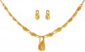 22kt Gold Light Necklace Set - Click here to buy online - 2,076 only..