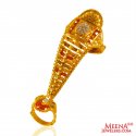 22K Gold Exquisite Long Ring - Click here to buy online - 1,280 only..