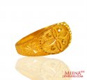 22 Kt Gold Fancy Mens Ring - Click here to buy online - 703 only..