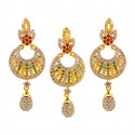 22karat Gold Pendant Set - Click here to buy online - 1,214 only..