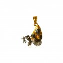 22K Fancy Lord Krishna Pendant  - Click here to buy online - 665 only..