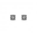 18k Gold Diamond Earrings  - Click here to buy online - 1,132 only..
