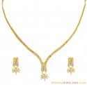 Diamond Necklace Set ( Fancy) - Click here to buy online - 14,229 only..