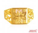 22 Karat Gold Mens Ring - Click here to buy online - 613 only..