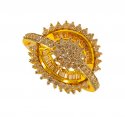 22k Gold CZ Ring - Click here to buy online - 689 only..
