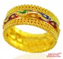 22kt Gold Fancy Ladies Ring - Click here to buy online - 950 only..