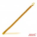 22Kt Gold Men Bracelet - Click here to buy online - 2,882 only..