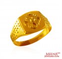 22kt Gold Classic Mens Ring - Click here to buy online - 650 only..