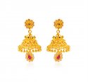  22 Karat Gold Jhumkhi Earrings - Click here to buy online - 1,738 only..