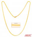 22Kt Gold Fancy Chain for Mens