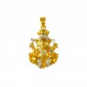 Ganesh Pendant (22K Gold) - Click here to buy online - 926 only..