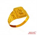 22 Karat Gold Mens Ring - Click here to buy online - 284 only..