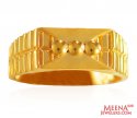 22 kt Gold Mens Ring - Click here to buy online - 738 only..